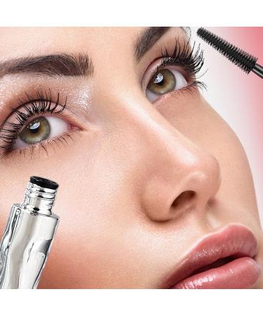 VKaoess Waterproof and sweatproof lengthening mascara Lengthening and curling mascara black Volumizing iron wand for fine short eyelashes allday wear smudgeproof 10 pieces - Buy Online on GoSupps.com