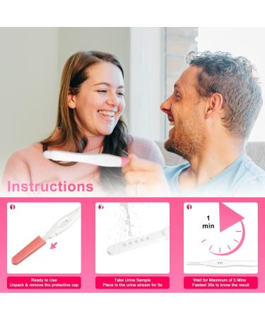 Early Detection HCG Pregnancy Tests - Individually Sealed Home Test Kits | 3 Tests/Box - Accurate Results for Women - Buy Online on GoSupps.com