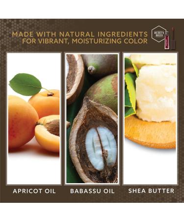 Burt's Bees 100% Natural Glossy Liquid Lipstick in Niagara Nude - Long Lasting Lip Color - Buy Online on GoSupps.com