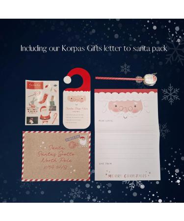 Christmas Sweets Bundle - 2x Swizzels Sweet Treats Tubs Bundled with Korpas Gifts Letter to Santa Kit and Festive Tags - Buy Online on GoSupps.com