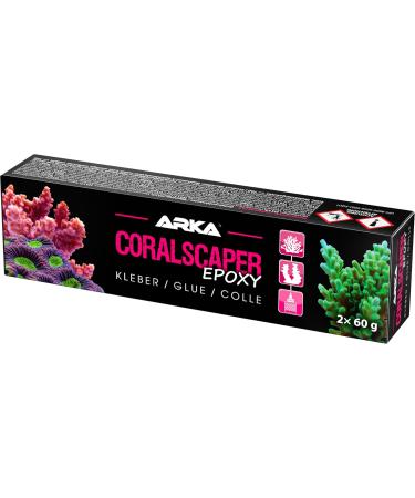 Microbe Lift Coralscaper - 120g Epoxy Coral Glue for Secure Attachment in Seawater Aquariums | Fast & Long-Lasting 60g (2 Series) - Buy Online on GoSupps.com