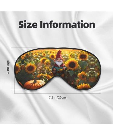 Xmas Funny Gnomes Adjustable Eye Mask - Breathable Sleep Mask for Effective Shading - Ideal Gift for Christmas - Buy Online on GoSupps.com