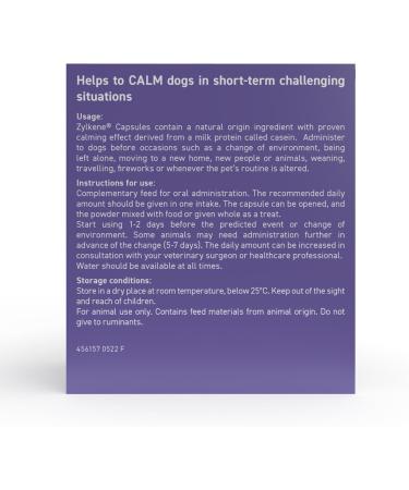 Zylkenee 450mg - 20 Capsules | Natural Stress Relief Supplement for Pets | Fast International Shipping - Buy Online on GoSupps.com