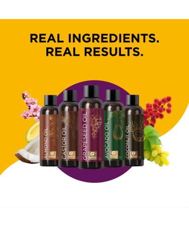 Pure Carrier Oils for Essential Oils - DIY Skin Care Set for Body, Face, Hair & Nail Care - Anti-Aging Moisturizers & Beauty Products - Buy Online on GoSupps.com