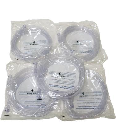 Medline 1700222-X5 Oxygen Tubing 7' Crush Resistant (Pack of 5)