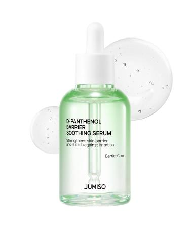 JUMISO D-Panthenol Barrier Soothing Serum (70ml/2.37oz) Korean 10 Types Hyaluronic Acid Cooling Face Serum for Oily Acne Prone & Sensitive Skin Centella Niacinamide Gentle BHA Fragrance-Free