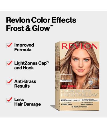 Revlon Color Effects Frost & Glow Blonde Highlighting Kit, Pack of 2 - Buy Online on GoSupps.com