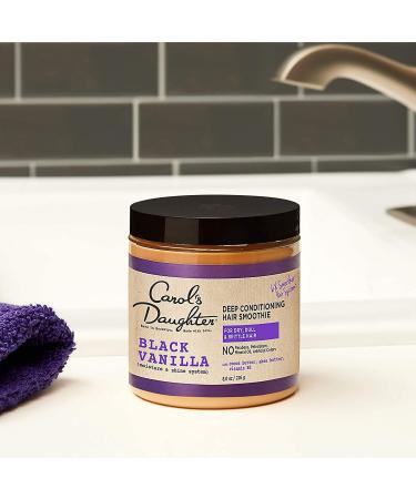 Carol's Daughter Black Vanilla Deep Moisturizing Hair Cream - 226g for Dry Dull & Brittle Hair | International Shipping Available - Buy Online on GoSupps.com
