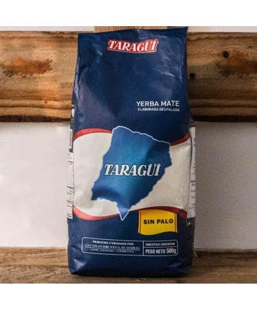 Taragui Yerba Mate Tea Sin Palo 1.5 kg | Authentic Argentine Detox & Energy Drink | 500g x 3 Pack - 12 Months Aged - Buy Online on GoSupps.com