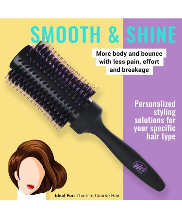 Wet Brush Break Free Volumizing Round Brush for Thick & Coarse Hair - Buy Online on GoSupps.com