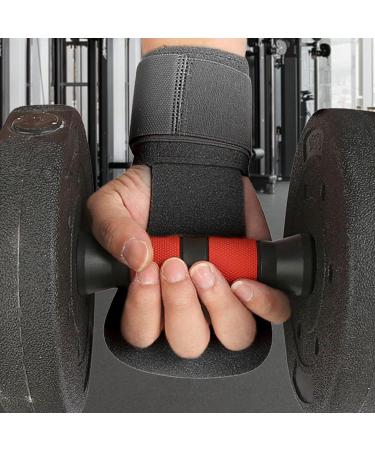 Renopfect Wrist Support Braceathletic wrist braceFitness Handles Sheath 3 Holes Wristband Wristband Protection Professional AntiFriction Gymnastics Hand Wraps Black - Buy Online on GoSupps.com