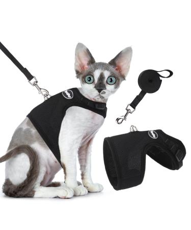 Bingpet cat dishes and line breakout adjustable soft network-holster-ideal for running small kittens X-Large