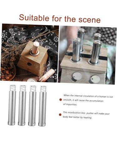 15 STK Moxa Presser Holder - Stainless Steel Moxibustion Device for Moxa Burners & Massage | Healeved International Shipping - Buy Online on GoSupps.com