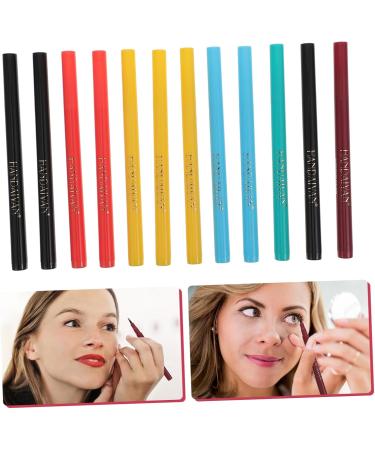 Beavorty 12pcs color eyeliner black eyeliner pencils women s suits liquid eyeliner set Miss eyes mascara 1 count (Pack of 1) As Shown - Buy Online on GoSupps.com