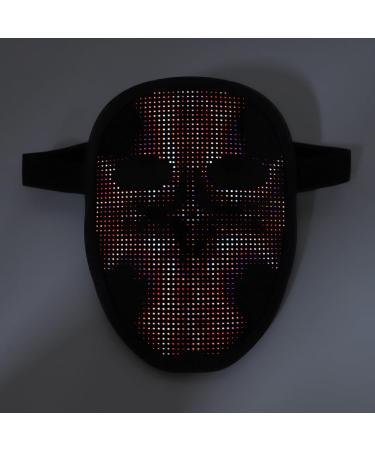 Buy Marhynchus LED Transforming Face Cover - Gesture Sensing Customizable Display 45 Dynamic & 70 Static Patterns - International Shipping Available - Buy Online on GoSupps.com