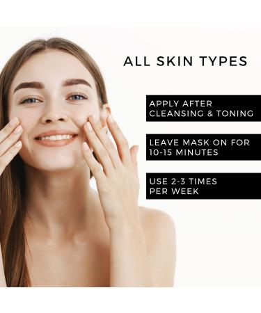 Georgette Klinger Vitamin C Mask | Skin Brightening Treatment Unclogs Pores & Fights UV Damage | 1.7 oz - Buy Online on GoSupps.com