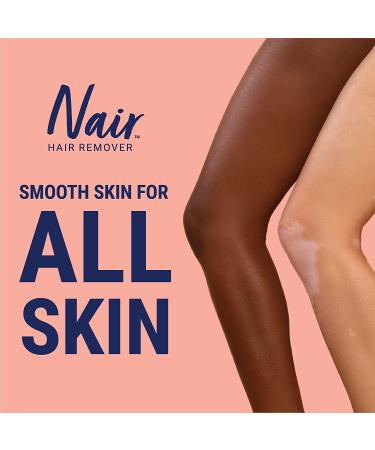 Nair Hair Remover Cream with Moroccan Argan Oil 13 oz - Nourishing Shower Power Formula - Buy Online on GoSupps.com