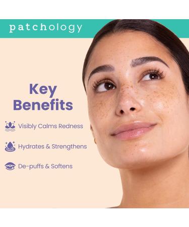 Patchology Skin Remedy Soothing Eye Gels Ultra-Soft Hydrogel Undereye Masks with Ectoin Ceramides & Botanical Blend Hydrate Revive & Refresh Puffy & Tired Eyes For All Skin Types (5 Pack) 1 Count (Pack of 5) - Buy Online on GoSupps.com