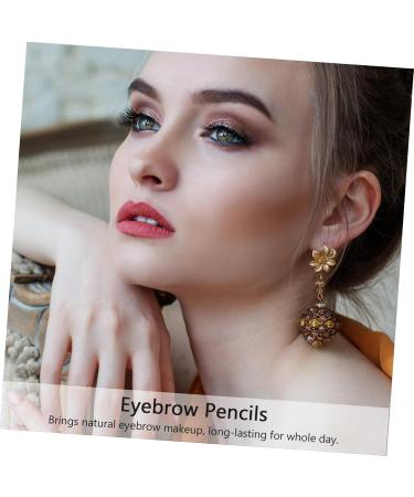 FRCOLOR 8pcs Eyeliner with Brighten -in- Makeup Strokes Eyebrow Girls Tool Pen Pencil Women Sharpener - Buy Online on GoSupps.com