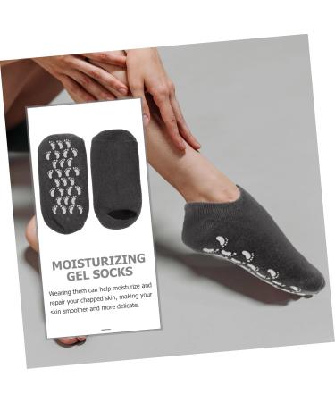 FRCOLOR 1 Pair Gel Socks Feet Moisturizing Socks Cracked Feet Socks Ladies Socks Spa Socks Womans Socks Womens Footies Socks Lotion Socks Silicone Gel Nursing Socks Vegetable Gel Skin Care - Buy Online on GoSupps.com