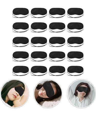 20pcs Sleep Mask Eye Shade - Lightproof Blindfold & Night Eye Cover for Travel & Sleep - Buy Online on GoSupps.com
