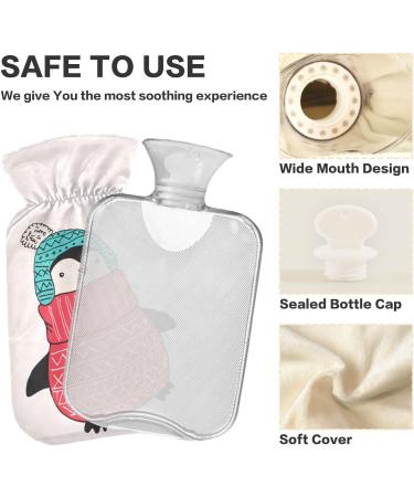 Cozy 2L Penguin Heat Bottle - Ideal for Pain Relief & Warm Therapy | Perfect for Neck Shoulder & Cramps | Durable Design for Winter Comfort - Buy Online on GoSupps.com
