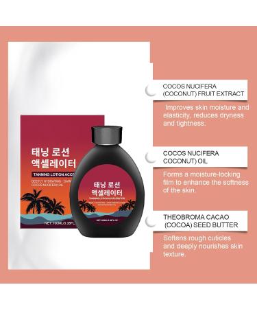 Intensive Deep Dark Tan Activator Lot de 2 lotions bronzantes sans danger pour la peau sensible avec des antioxydants l'aloe vera 100 ml 2 pi ces. - Buy Online on GoSupps.com