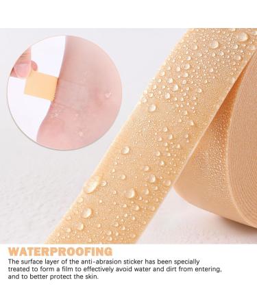 4 Rolls Waterproof Blister Tape - Foot Cushion Pads & Moleskin Stickers for Blisters & Heel Protection | 2.5cm x 4.5m - Buy Online on GoSupps.com