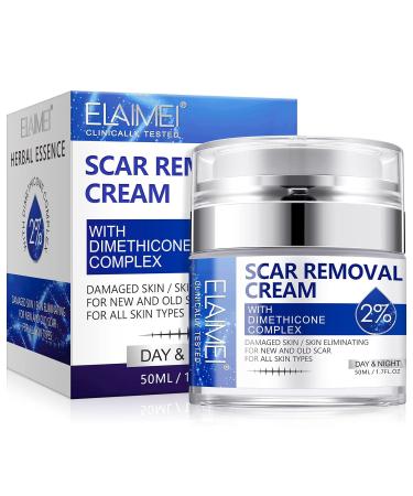 Advanced Scar Removal Cream - Effective Treatment for Surgical Acne C-Section Burns & Stretch Marks - Old & New Scars - Buy Online on GoSupps.com