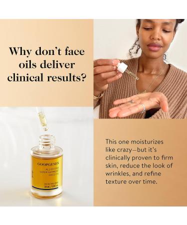 Goop Beauty Nutrient Face Oil | Anti Aging Moisturizer with Bakuchiol, Vitamin A & C | 1 fl oz | Smooth Wrinkles & Texture | Silicone & Paraben Free - Buy Online on GoSupps.com