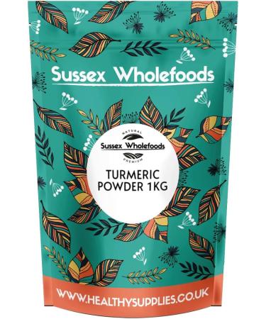 Organic Sussex Wholefoods Turmeric Powder 1kg - Premium Quality Superfood - Buy Online on GoSupps.com