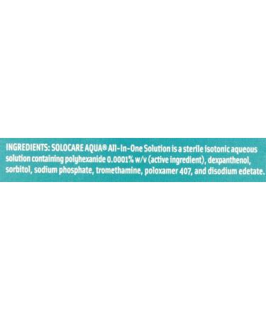 Solocare Aqua All in One Contact Lens Solution 360-Milliliter - Buy Online on GoSupps.com