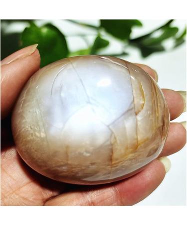 Crystal Orange Moonstone Palm Stone Crystal Spiritual Room Decor Feng Shui Crystals and Stones Quartz crystal(70-80g) - Buy Online on GoSupps.com