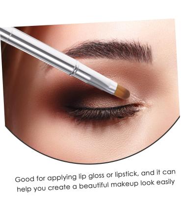 Buy Minkissy 4pcs Double Ended Lipstick Brush Set - Retractable Makeup Brushes for Lip & Eyeshadow - Premium Aluminum Alloy Makeup Accessories - Buy Online on GoSupps.com