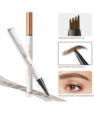 Magic 4 Tip Eyebrow Pencil BLACK+BROWN - Buy Online on GoSupps.com