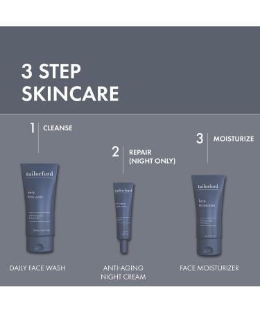 Tailorford Hydrating Gel Face Wash with Niacinamide and Beta Glucan - Fragrance-Free, All Skin Types - 8.0 Fl Oz - Buy Online on GoSupps.com