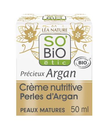 SO'BIO ETIC Soin Hydratant Anti- ge l Argan Bio Confort et Nutrition Intense (Pot 50 mL) - vendu par unit