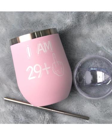 Shop Bokalaka 30th Birthday Gifts for Women - Stainless Steel Vineyards Pink Birthday Poison (350ml) - Perfect International Delivery - Buy Online on GoSupps.com