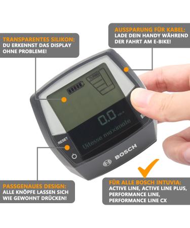 Buy 2-Pack Transparent Hard-Shell Protection Bags for Bosch Intuvia E-Bike Display | Waterproof & Shock Resistant | Best Accessories for Display Protection - Buy Online on GoSupps.com