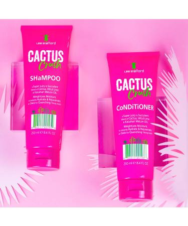 Buy Lee Stafford Cactus Crush Moisturizing Shampoo for Dry Hair - Hydrating Solution for Global Shipping - Buy Online on GoSupps.com