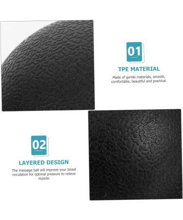 Coolhiya Massage Roll - Deep Tissue Massage Ball for Sore Muscles | Shoulder Massager & Trigger Point Relief | Yoga Ball & Foot Fitness Device - Buy Online on GoSupps.com