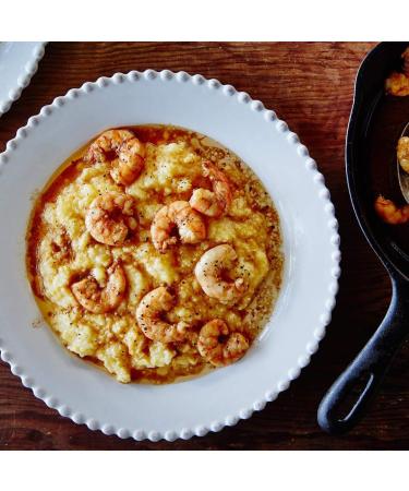 Charleston Favorites White Stone Ground Grits - 2 lbs | Authentic Southern Flavor - Buy Online on GoSupps.com