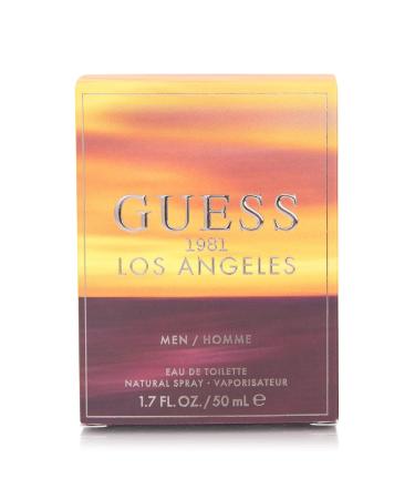 GUESS 1981 Los Angeles Eau de Toilette for Men 1.7 Fl Oz Eau de Toilette 1.7 Fl Oz (Pack of 1) - Buy Online on GoSupps.com