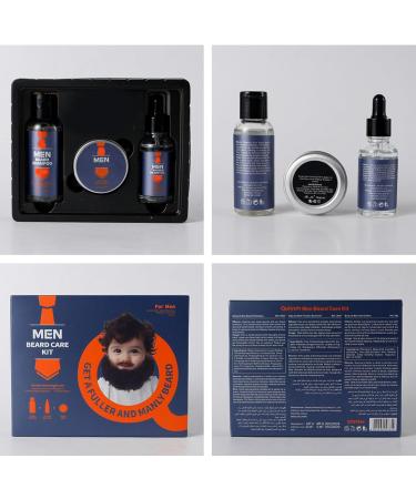 GMBYLBY Complete Beard Grooming Kit Beard WashShampoo Beard Balms Beard Oil Kit Man Beard Grooming Set Beard Care Kit Gifts Beard Essential Kit - Buy Online on GoSupps.com