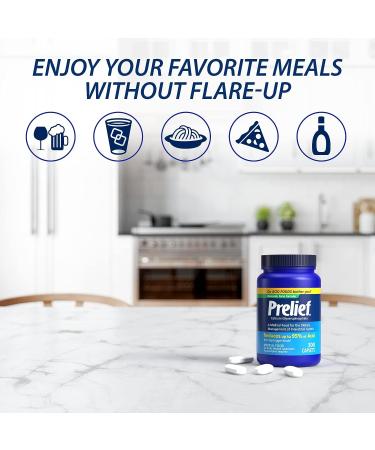 Prelief 300 Count (Pack of 2) - Acid Reduction Supplements for Sensitive Stomachs - Buy Online on GoSupps.com
