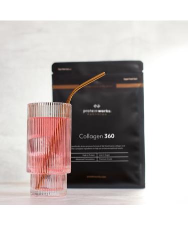 Protein Works - Collagen 360 Supplement Powder Types I & III High Protein Summer Berry Burst 480g 32 Servings - Buy Online on GoSupps.com