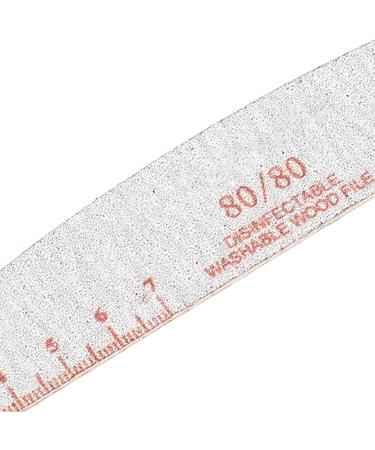 80/80 Grit Nail Files Strong Precise Nail File Manicure Reusable for Acrylic Nails Extension Gel Nails False Nails - Buy Online on GoSupps.com