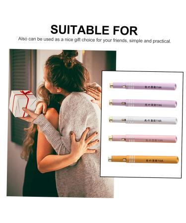 Buy FOMIYES 5pcs Retractable Lip Brush Set - Metal Lip Gloss Applicator & Lip Scrubber - Assorted Colors - Perfect Makeup Tool for Flawless Lipstick Application - International Shipping Available - Buy Online on GoSupps.com