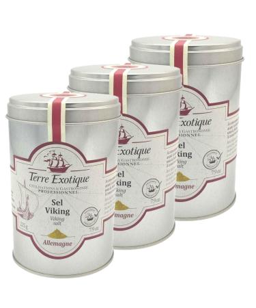Lot 3x Sel viking - Bo te 225g 225 g (Lot de 3)