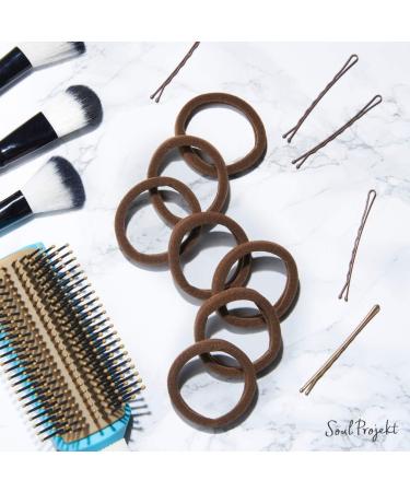 Soul Project Hair Tie Scrunchies - Colorful Rubber Bands for Girls & Women | Universal Elastic Hair Accessories - Buy Online on GoSupps.com